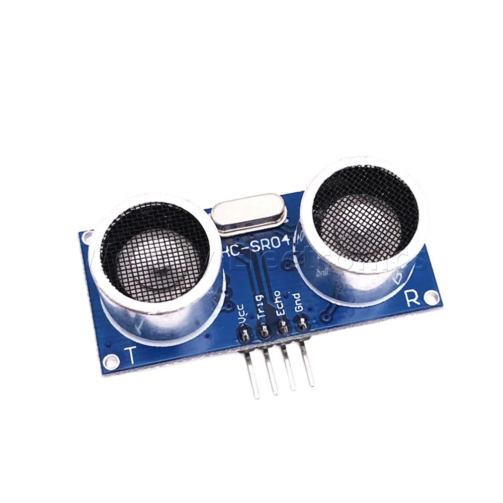 Дальномерный модуль ультразвукового датчика 3-5V Поддержка GPIO последовательный порт IIC одиночного автобуса электронных деталей HC-SR04 Ультразвуковой