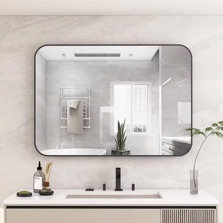 4mm Framed Glass Mirror modern Beautiful for Home Deco Furniture