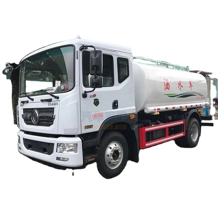 Dongfeng 4x2 15000 литров, разбрызгиватель, Автоцистерна для воды, грузовик Bowser, резервуар для питьевой воды
