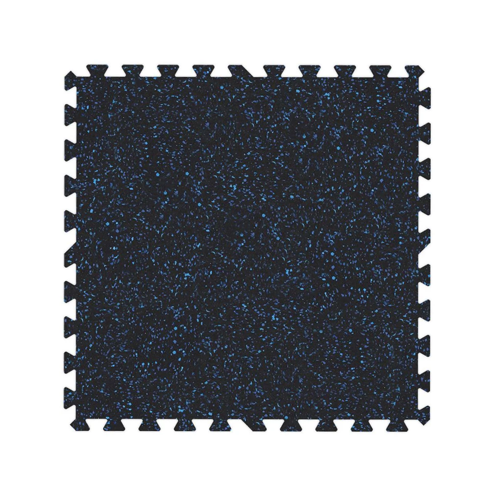 Rubber Tile Floor Matting Gym 50cmx50cm1mx1m Size Floor Tiles