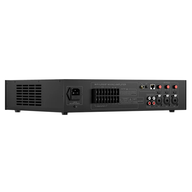 XIDLY- Professional Pa System WIFI/USB/BT Portable Mixing Amplifier With Bt