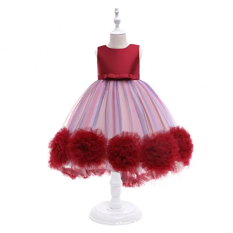 Baige Dresses For Girls Of 7 Years Old Children Clothes Kids Frock Designs Pictures Baby Party Wear