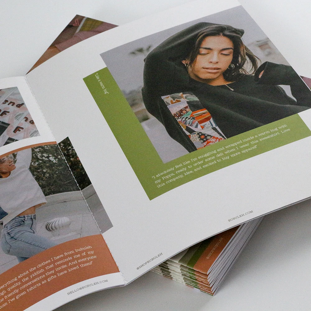 China Paperback Story Publishing Brochure Magazine Catalog Periodical Book Printing Fashion Book