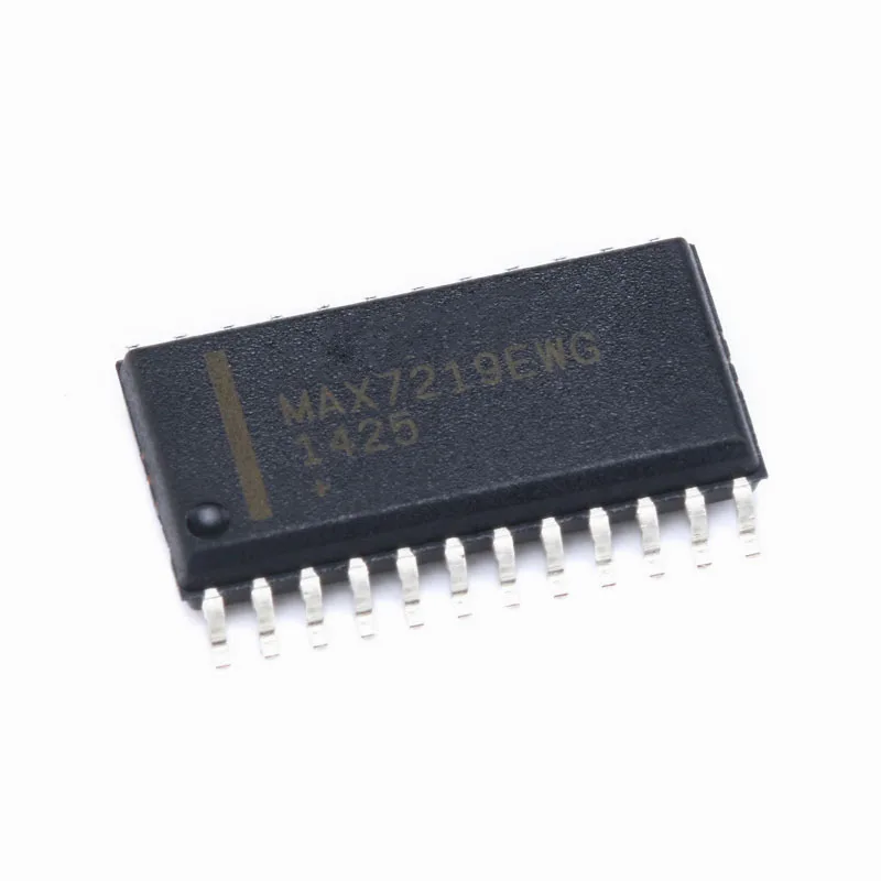 New Original SMD MAX7219EWG SOIC-24 LED driver 8-Digit SPI interface