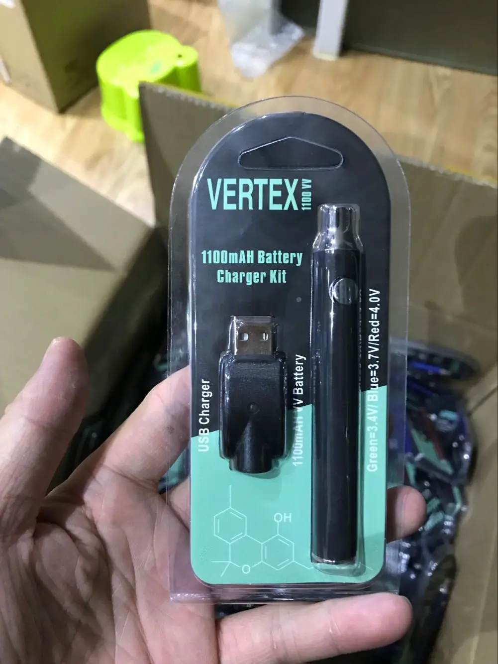 Hot Selling Preheat 510 thread cbd cartridges vape pen battery 650mah 900mah 1100mah vertex battery