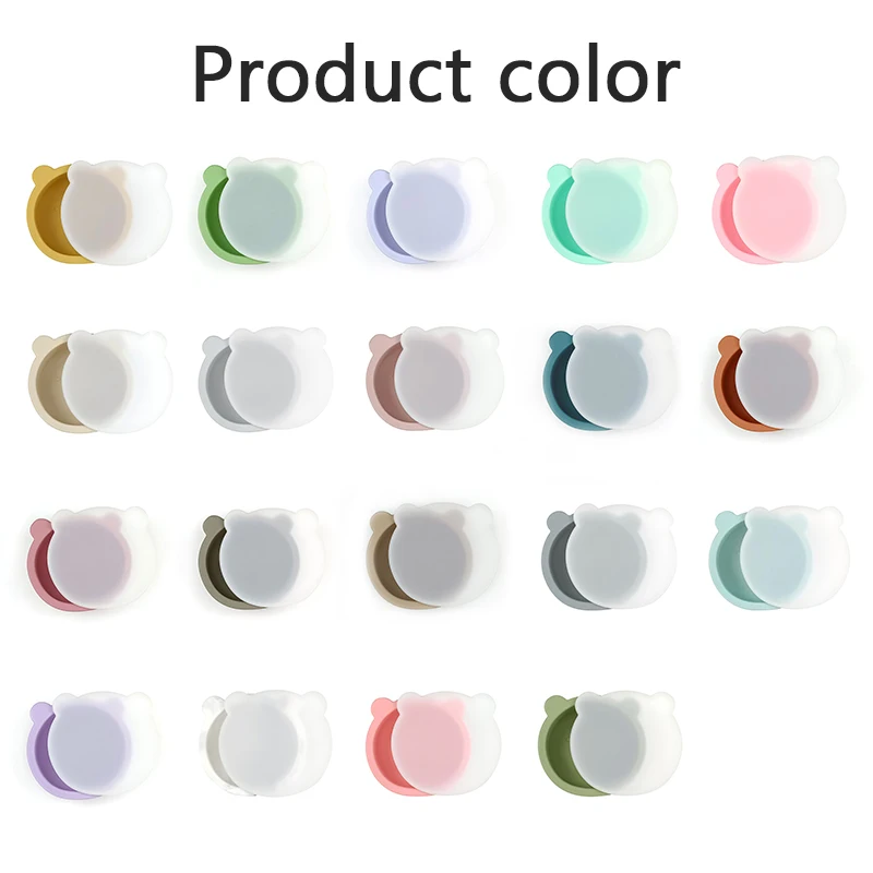 Silicone Baby Bowl Food Grade Soft Material Non Toxic BPA Free Infant Silicone Bear Bowl With Suction Bottom Bowls Toddler Plato