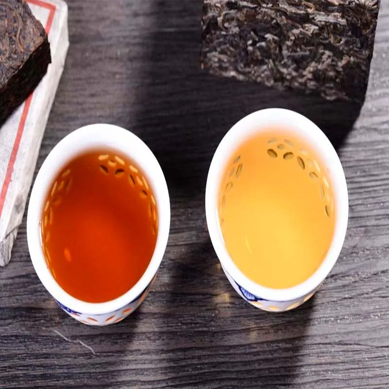 
Yunnan High Quality Compressed Natural Slimming weight loss Detox Fermented Raw Cooked Puer Black Tea 