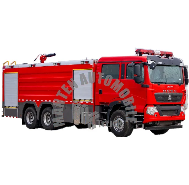 HOWO 6X4 Customized 18 Cbm Foam and Water Tank Fire Fighting Engine Fire Truck with Fire Apparatus for Sale