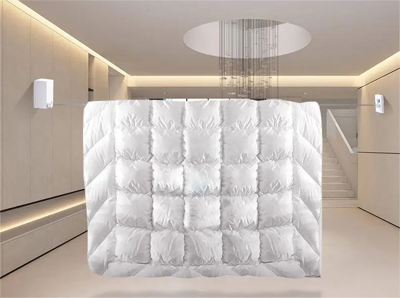 Laundry Storage Drying Racks Clothesline Balcony Shrinkable Clothesline Outdoor Invisible Clothesline 4.2m Free Retractable Rope