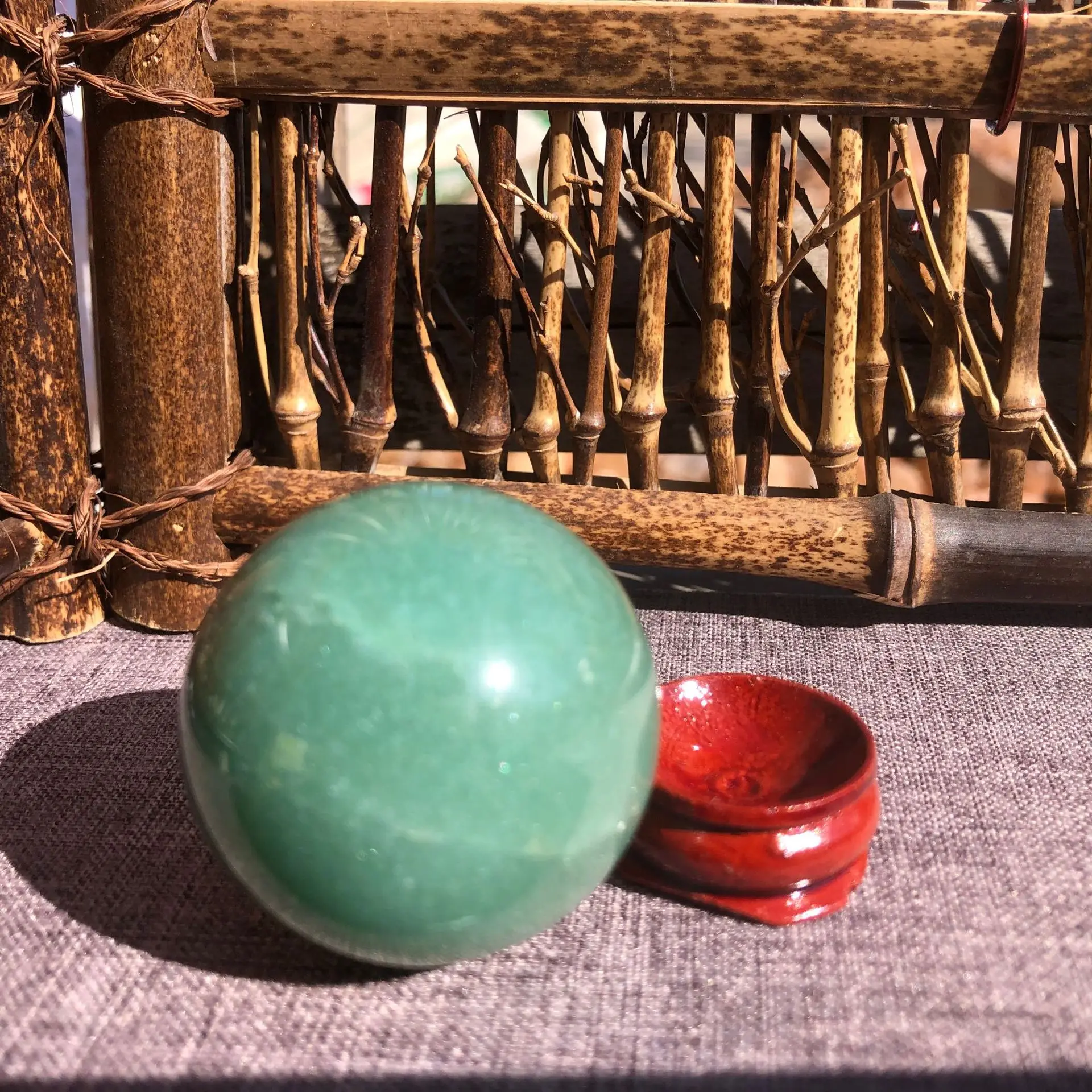 Green aventurine crystal ball spheres spiritual meaning element large light natural quartz raw uses stone chakra
