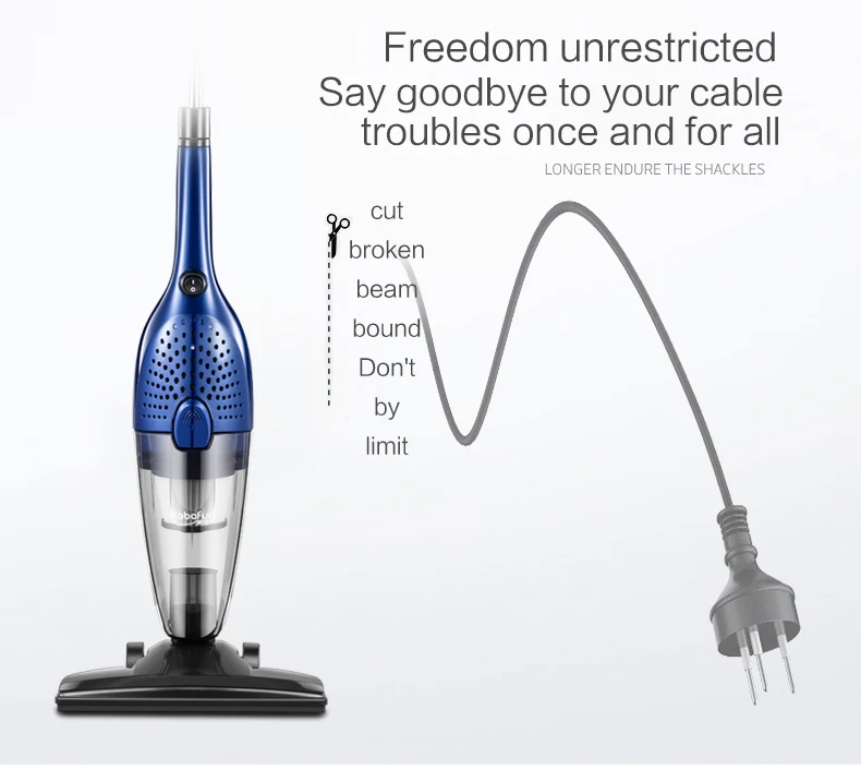 KBF108 Easy To Operate Convenient 2 In 1 Cordless Stick Mini Cyclone Vacuum Cleaner