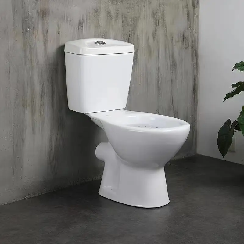 Cheap Inodoro Sanitary Ware Wc Bathroom Ceramic Siphonic Dual Flush Elongated Two Piece Toilet Bowl Set