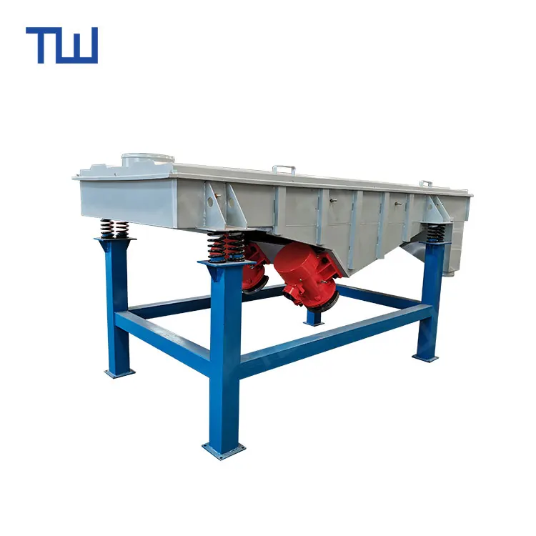 High Efficient Stainless Steel Linear vibrating screen Screening machine for sand processing