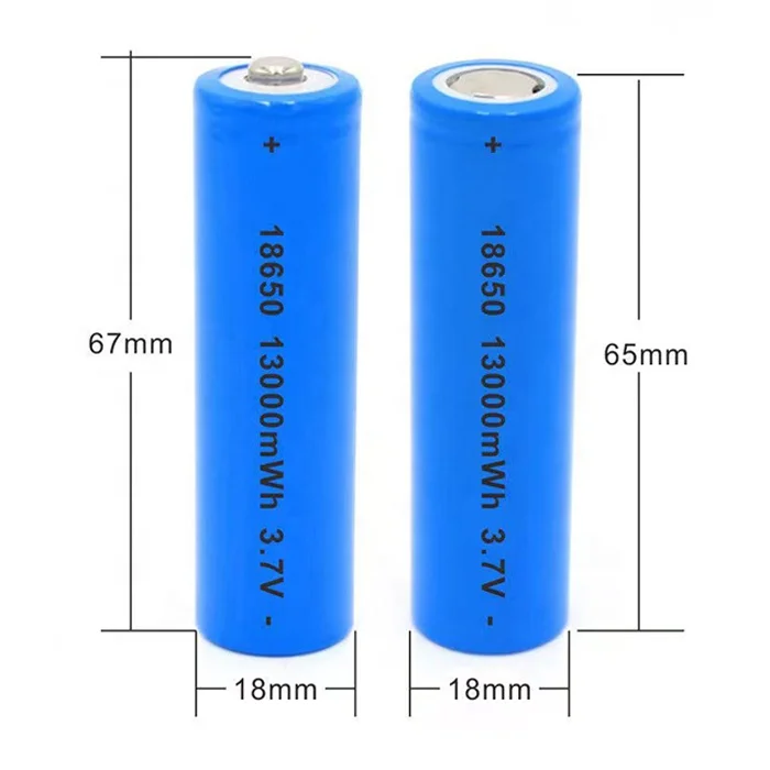 big capacity 18650 3.7v 2600mah recharge lithium ion cells 18650 battery for Custom 18650 Battery