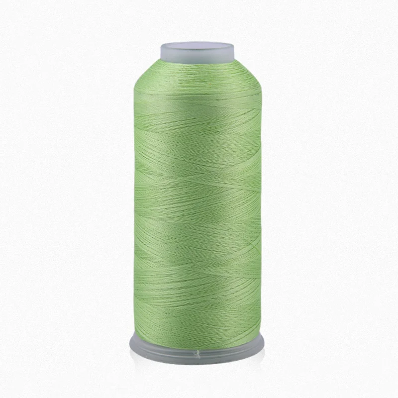 100% Polyester Filament Embroidery Thread 4000yards/cone 1680colors stock