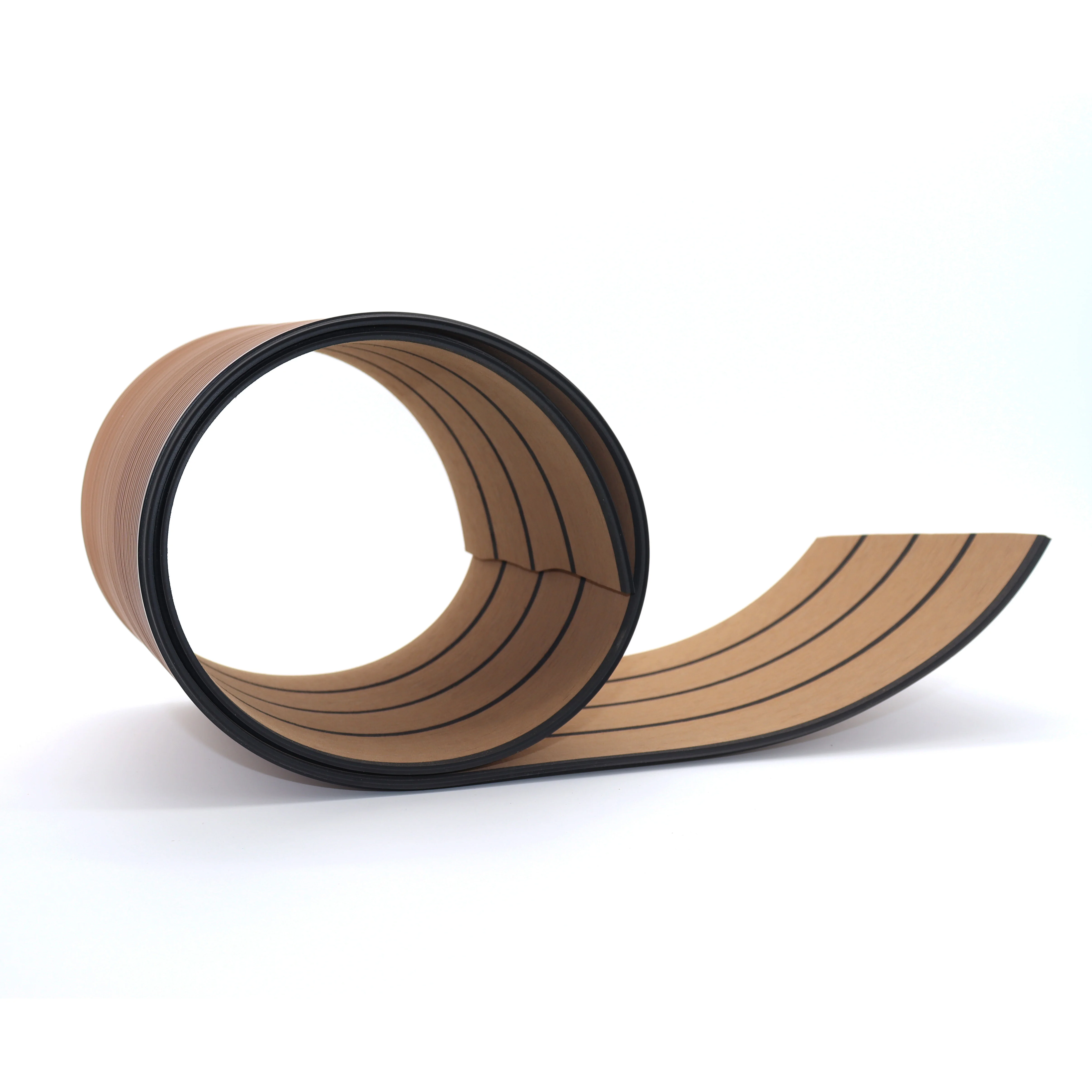 Manufacturer hot sale  PVC Material Deck  Flooring Decking Marine Flooring PVC Teak Decking  Boat Flooring