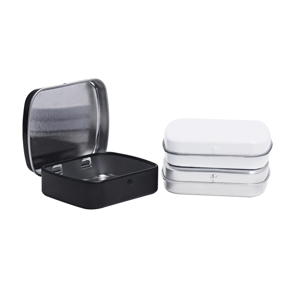 Mini Small Metal Candy Tin Iron Box Stock Metal Jars Packaging
