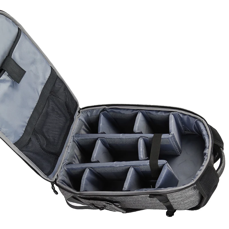 Photographic Portable Camera Backpack With Dividers Professional Waterproof Camera Bag