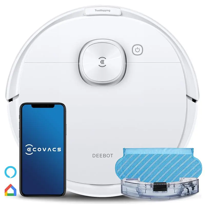 2300pa ECOVACS DEEBOT N8 Smart Floor Sweeping Robot Vacuums With APP Remote Control Mopping Cleaner Robot Vacuum Cleaner