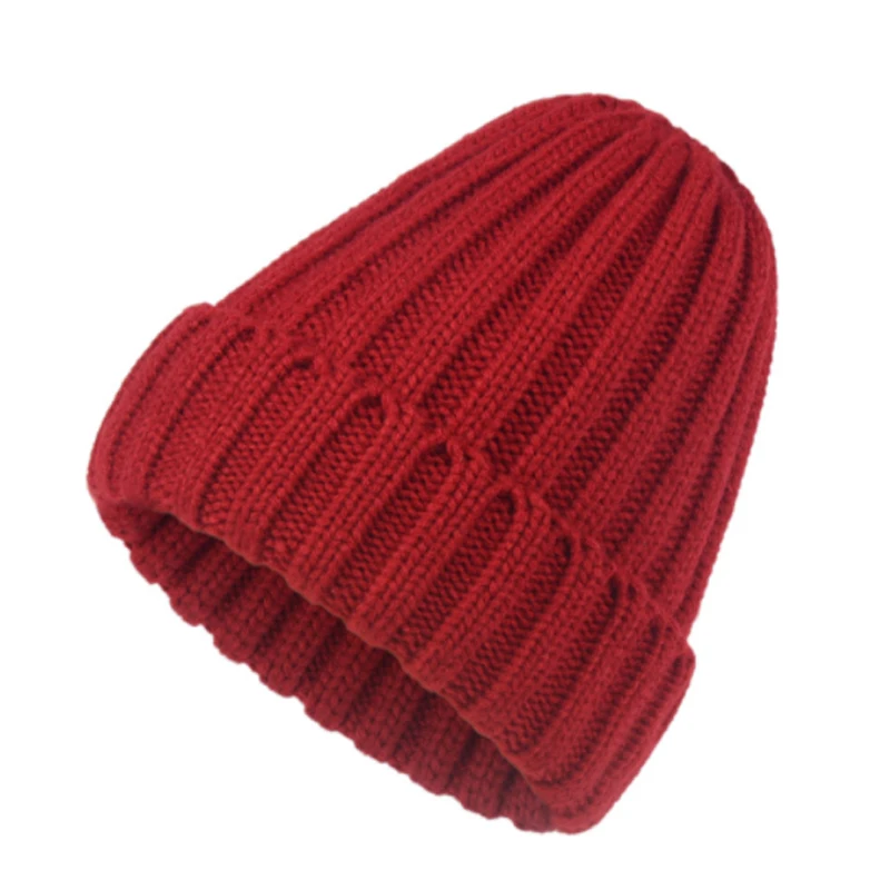 Sewingman Premium Itch-free Blended Acrylic Custom Cuffed Rib Knit Low MOQ Skully Beanie Winter Hats Toque Caps