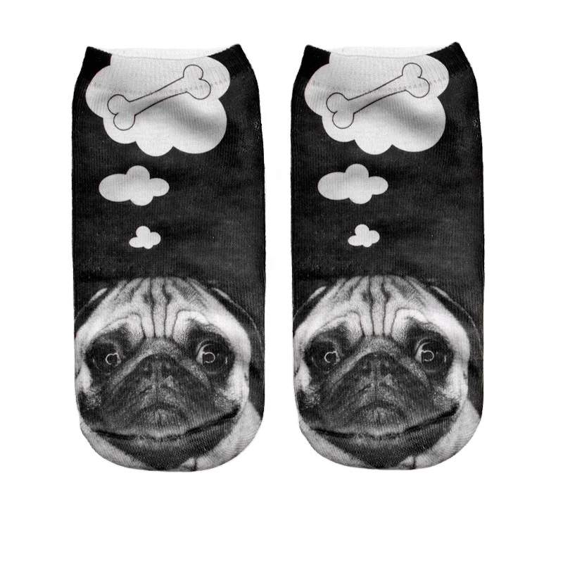
French Bulldog Socks Trendy Women Mens Short Kids Girl Cross fit Custom Baby Women Socks 