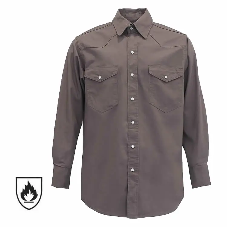 Factory Supply NFPA 2112 Pearl Snap Buttons FRC FR Flame Retardant Fire Resistant Clothing