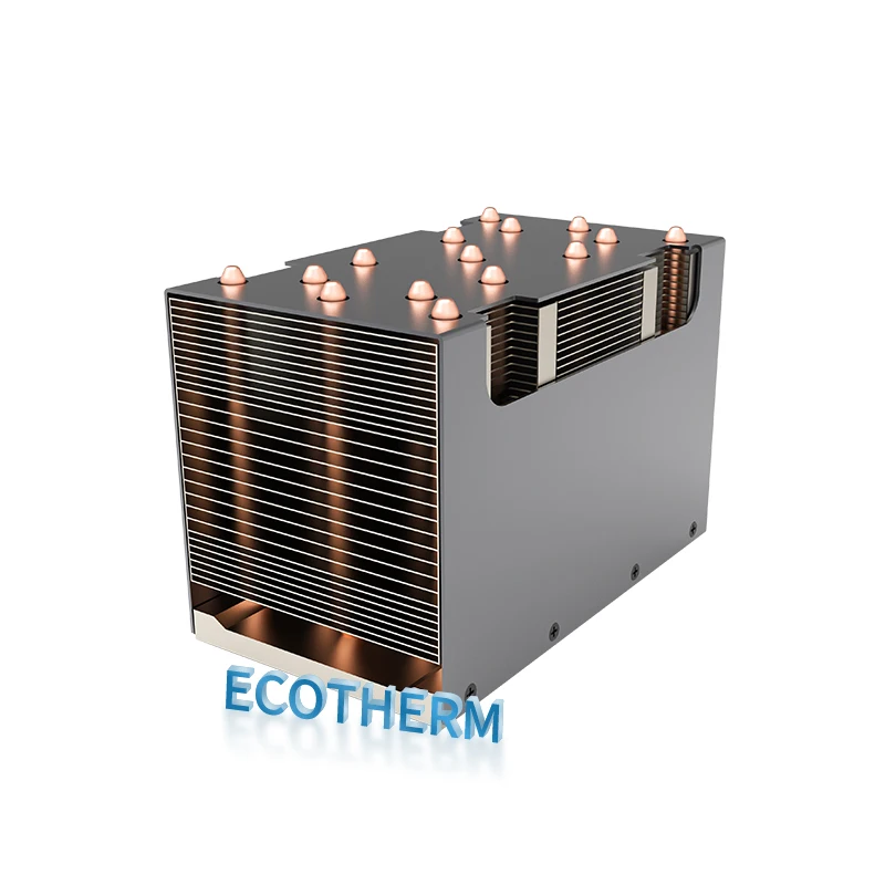 Custom gpu cooler heat sinks solution Data Center Cooling Systems Heat Sink Manufacturer for AI server gpu cpu