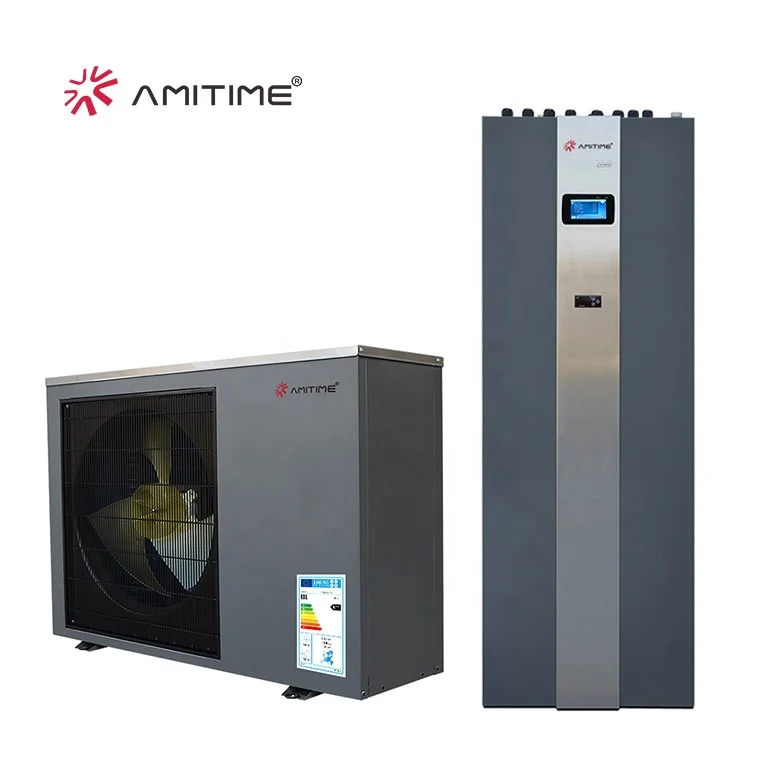 Professional Manufacturer A+++ Wifi Water Tank All In One Air To Water Air Source Domestic Hot Water R32 Heat Pump 12kW