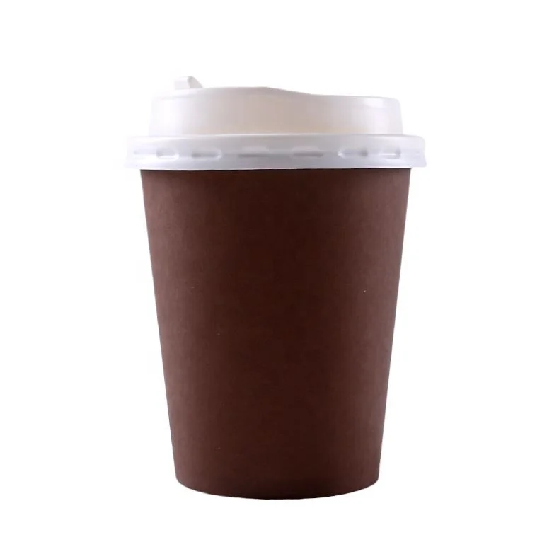 12pz 16oz Disposable Hemp Paper Cups customized hot coffee paper cup with sleeves and lid