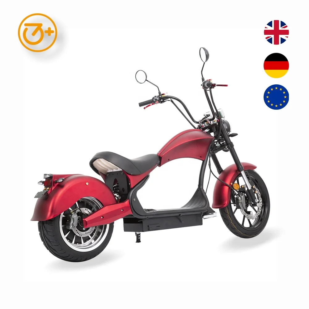 2022 Fashion Style Citycoco 2000W 60 V 20 Ah Electric Motorcycle 2 Wheels Scooter Citycoco