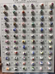 High quality beads wholesale ceramic porcelain beads for jewelry making