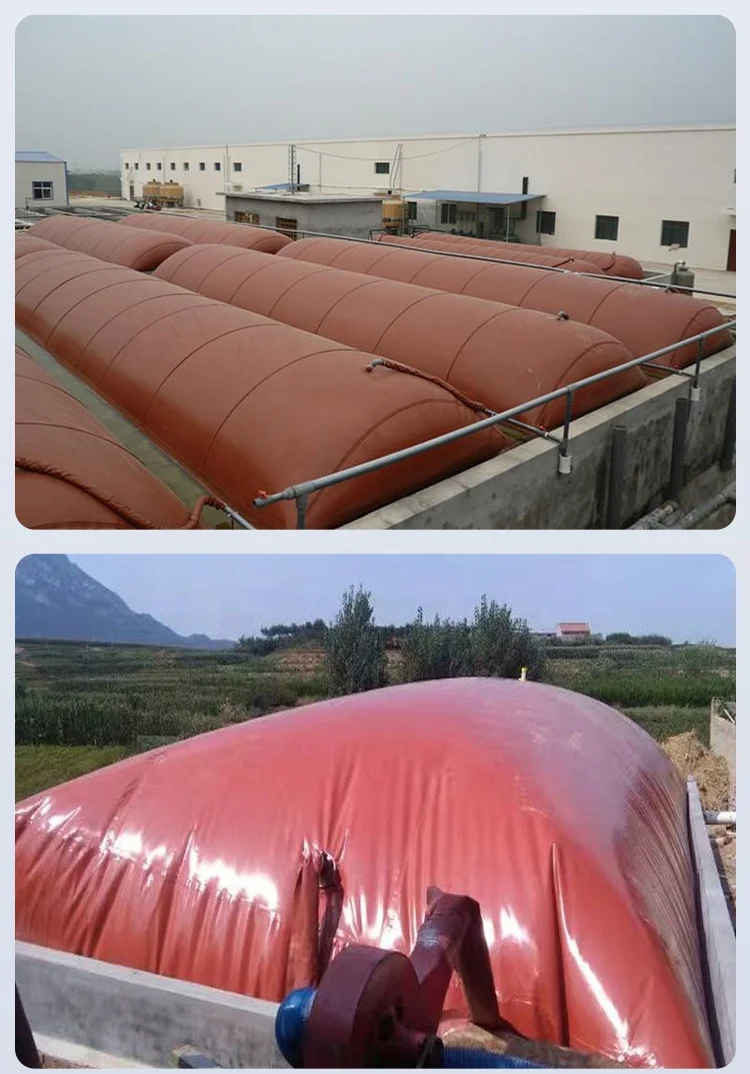 0.5m3 -200m3 home fabric biogas digester storage bag for biogas