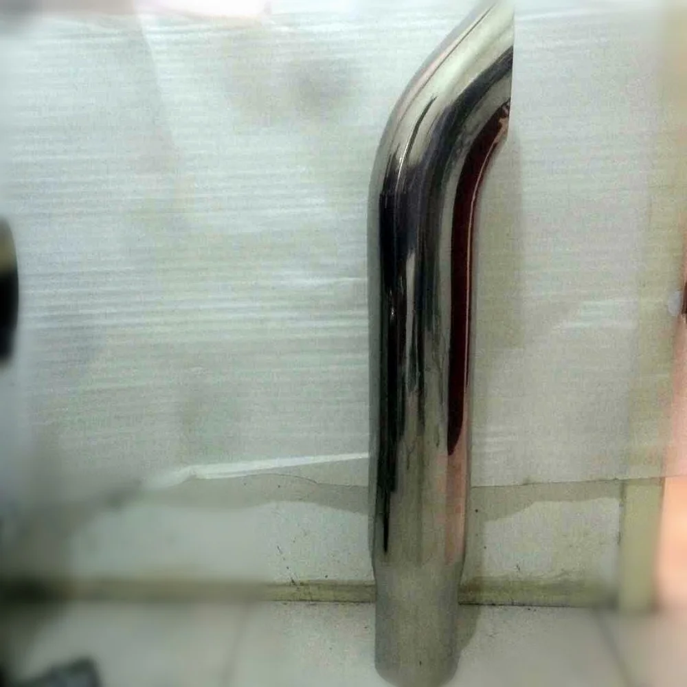 Stainless steel Cut Style Diesel Truck Exhaust Pipe Chrome Stack