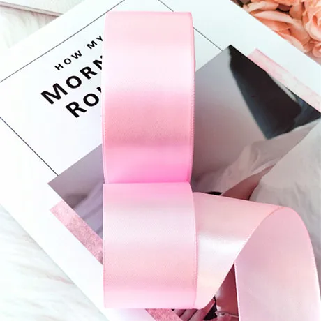 Manufacturer Spot 40 mm Color Ribbon Polyester Whole Roll Wholesale DIY Decorative Gift
