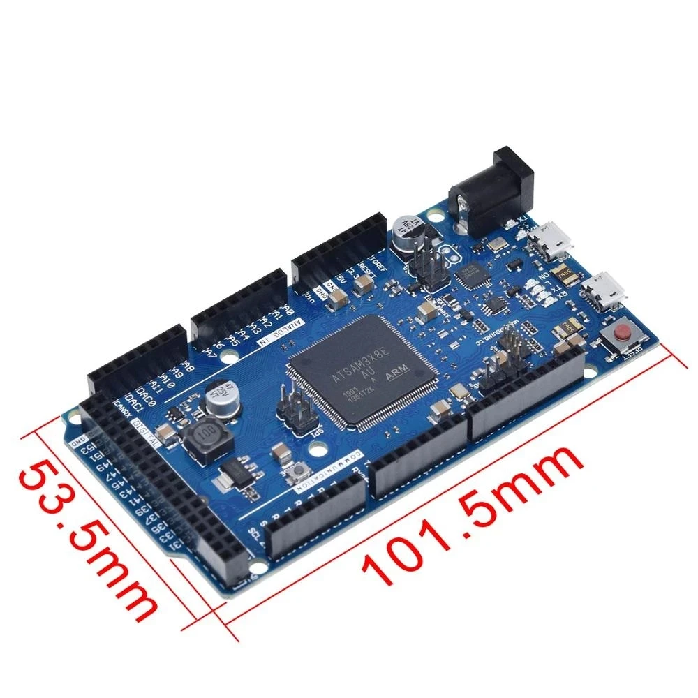Официальный Совместимость из-за R3 доска SAM3X8E 32-битный ARM Cortex-M3 / Mega2560 Duemilanove 2013 для Arduino DUE плата с кабелем