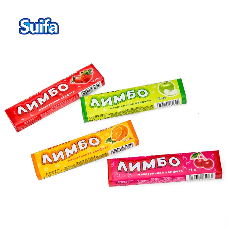 Custom kids favorite halal fruity flavor sweets soft jelly oem chewy candy