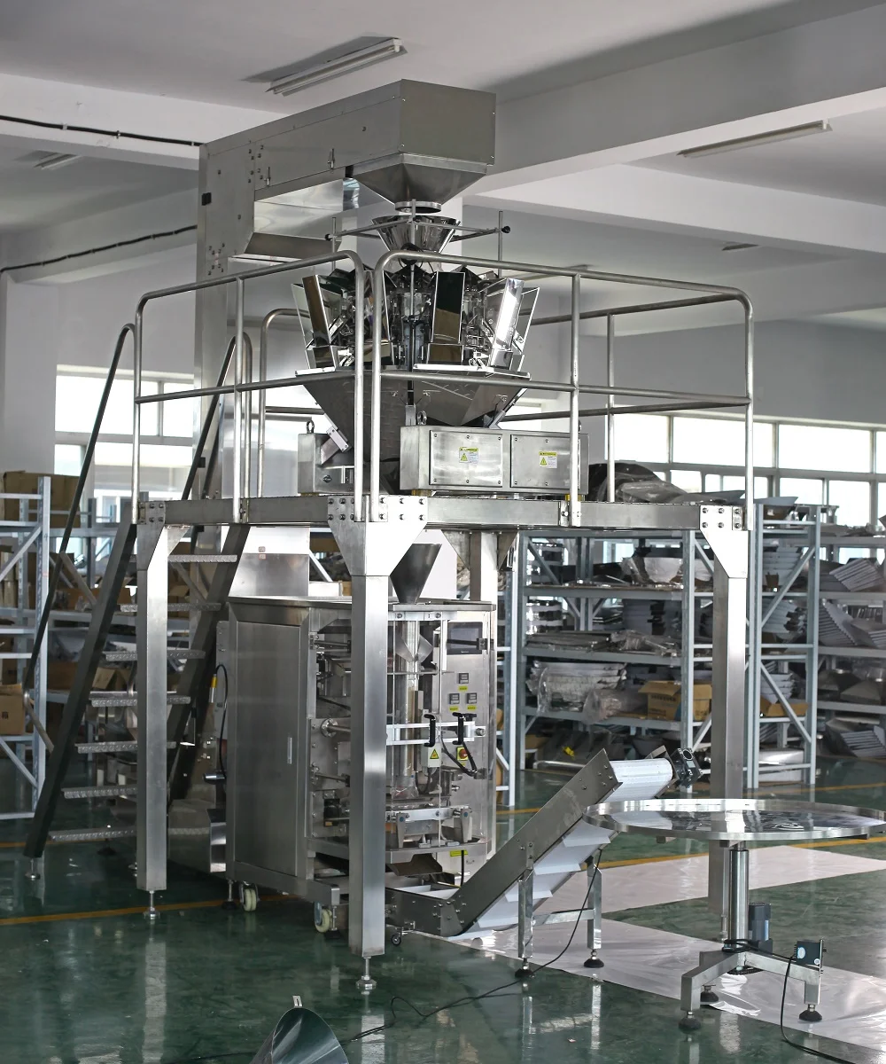 High Precision Multi-head Weigher 10 Head Weigher Candy Weighing Machine with HBM Weighing Sensor