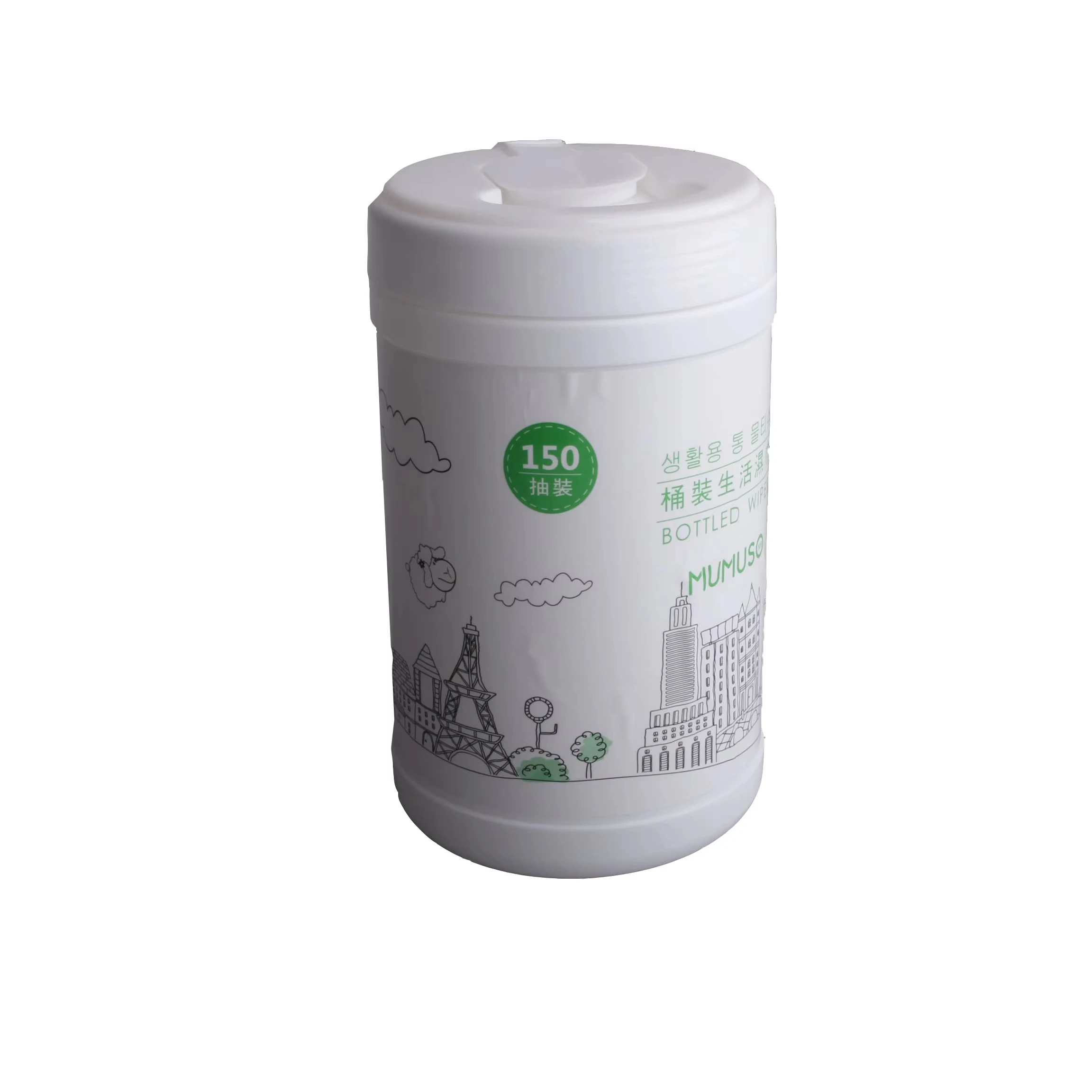 High quality natural cleaning wipes for baby cotton disposable face towel cleaning service