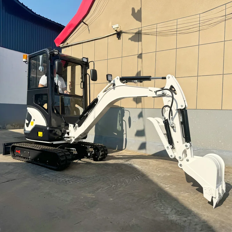 Free Shipping Diesel Engines Excavator 2.5 Ton Construction Site Excavator Machine Hydraulic Transmission Crawler Excavators