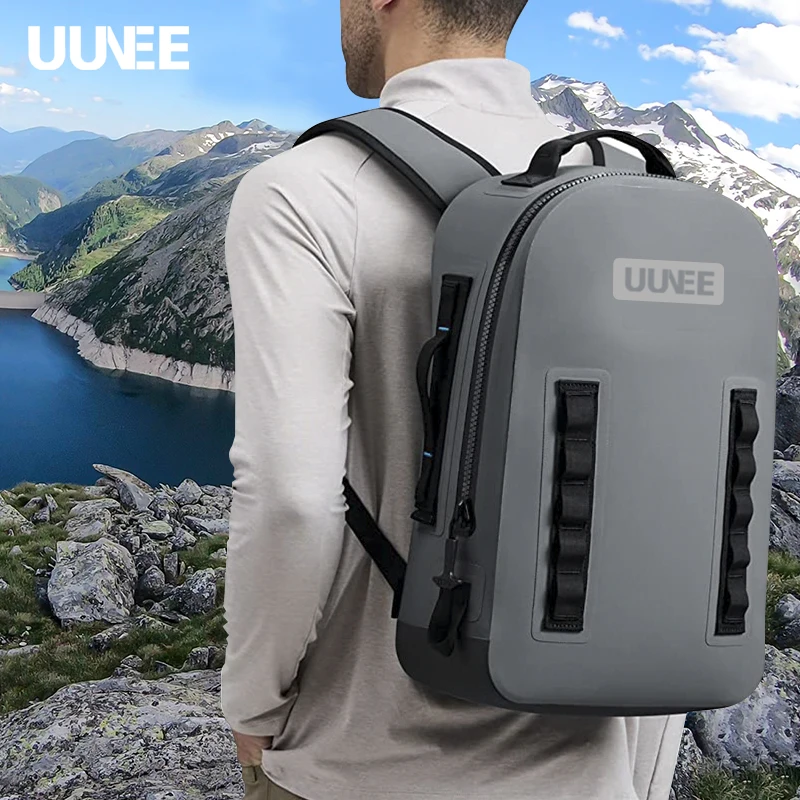 UUNEE Wholesale 28l Travel Full Waterproof Diving Submersible Day Pack Dry Backpack For Camping Hiking Trekking Kayaking