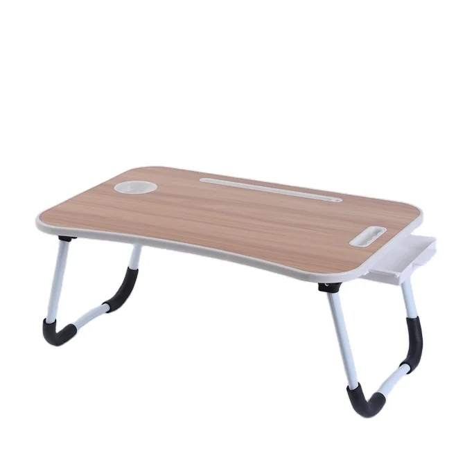 Cheap Multipurpose Desk Bed and Study Tables Modern Laptop Portable Stand  Working Table with Folding Legs