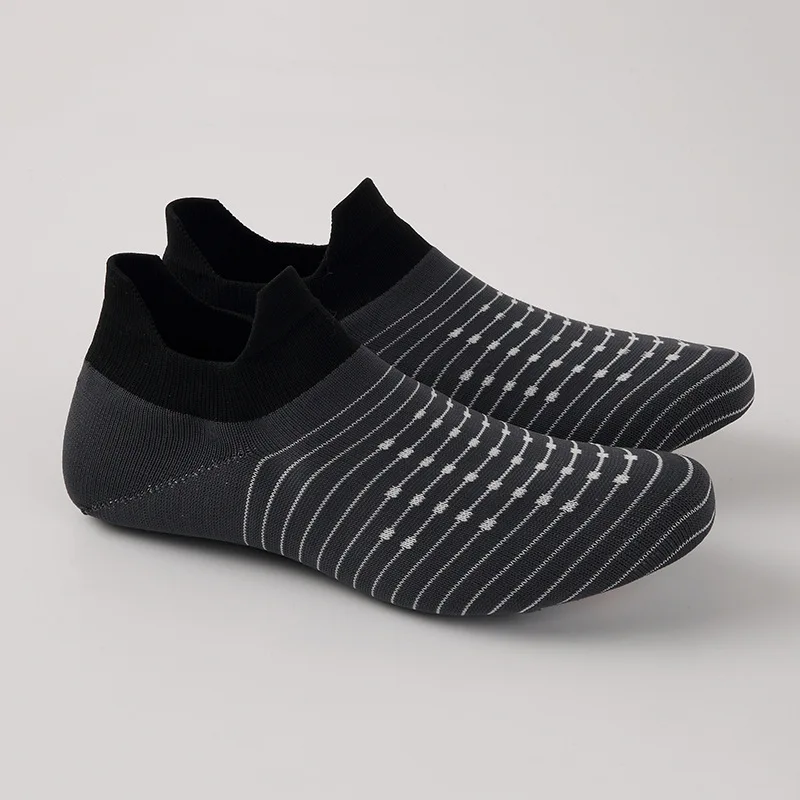 New Arrival Recycled Eco Friendly Bamboo Jute Plastic Knitted Uppers For Sports Shoes