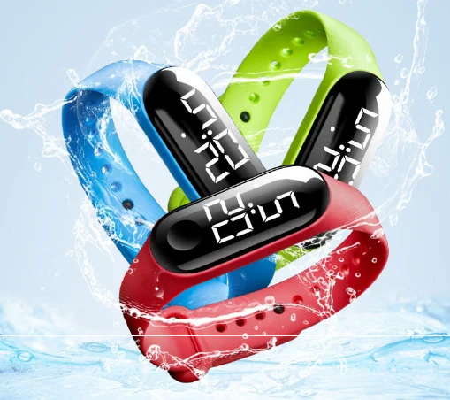 
COD Fashion Led M3 Bracelet Sports Leisure Student Bracelet Electronic Watch Multi-function Children Sports Watch Watch 