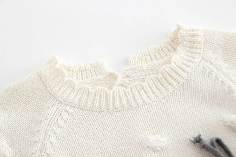 Infant Toddler Newborn Baby Girls Pink Clothing Infant Newborn Jumpsuit Knit Romper Bodysuit Crochet Clothes Outfits