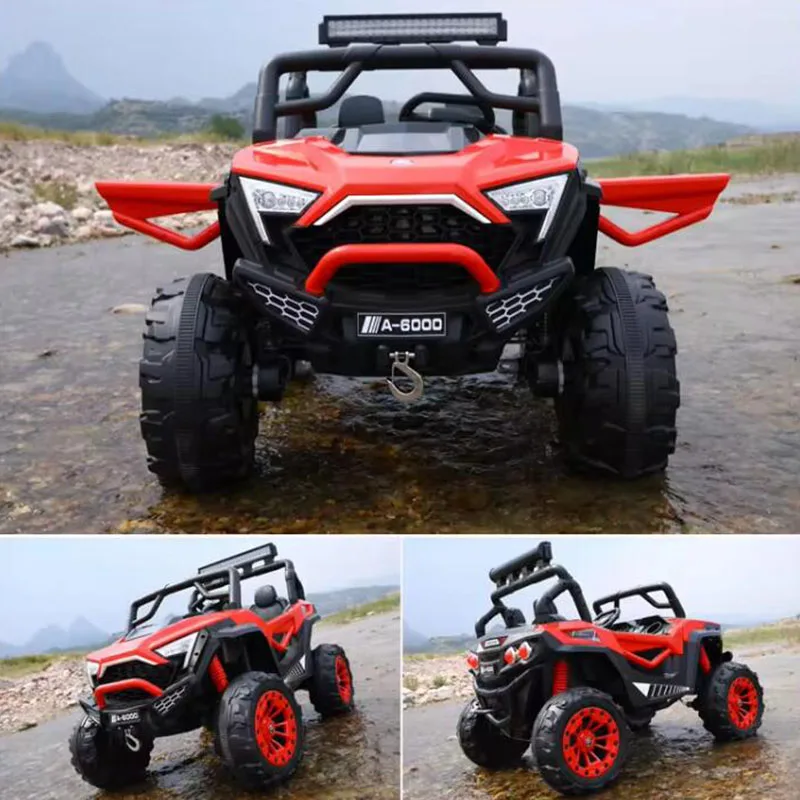 1-10 years old electric off-road 4x4 Large two-person off-road vehicle12V Electric Toy Car/Remote Control Kids Ride On Car