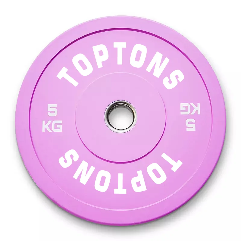 Wholesale Custom Cast Iron Training Calibrated Gym Bumpers Plates Rubber Plates Weight