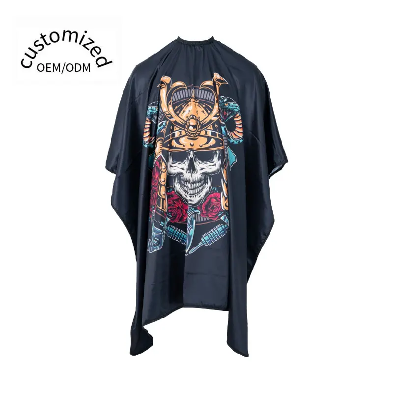 Kefei New Arrival High Quality Beauty Salon Custom Barber Cape With Designs Directly From Manufacturer