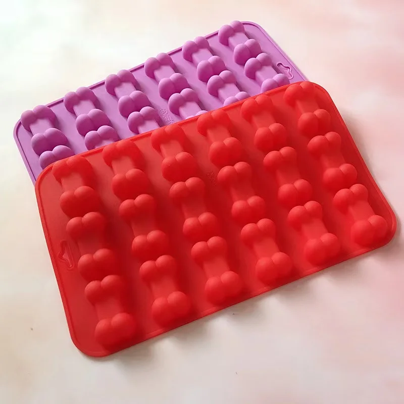 Формы для конфет Gummy Bear силиконовые формы шоколада с 3 капельками антипригарные мастики включая