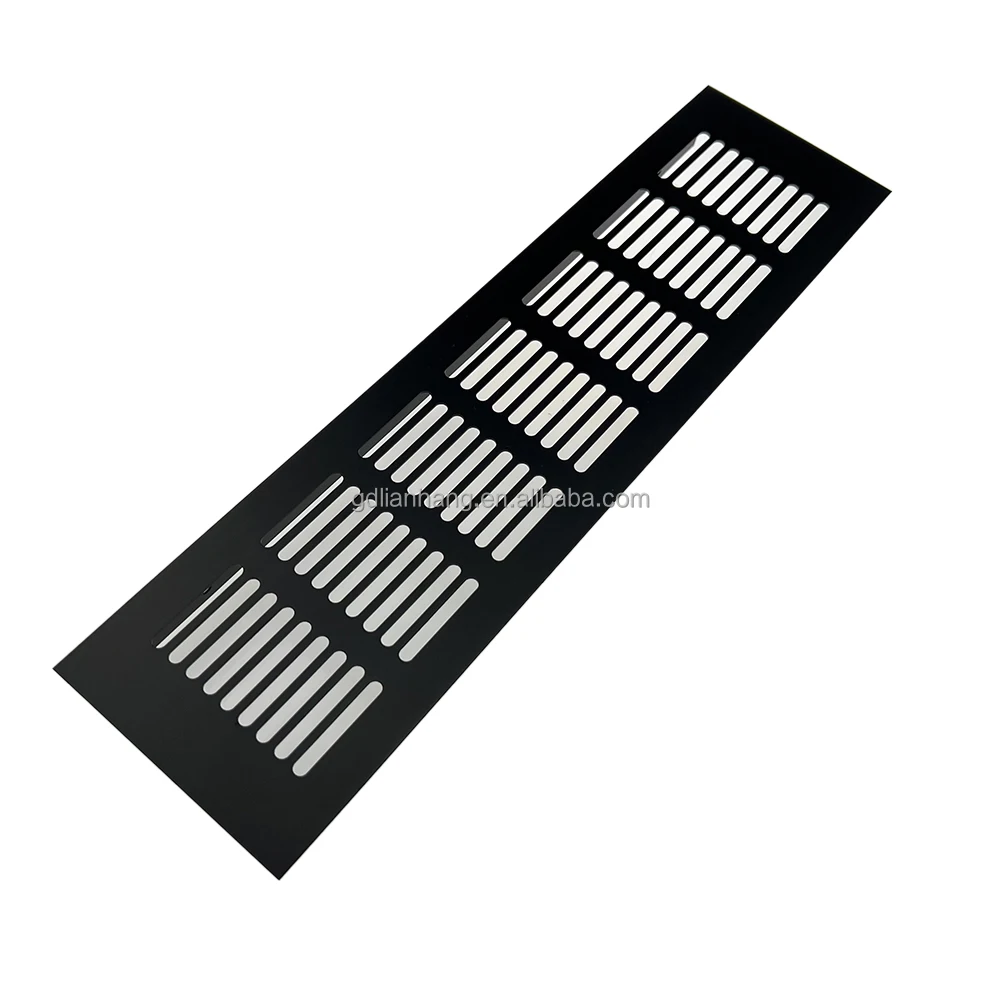 Hot Popular Kitchen Grille Air Vent Hole Covers Wardrobe Shoe Cabinet Door Ventilation Hole