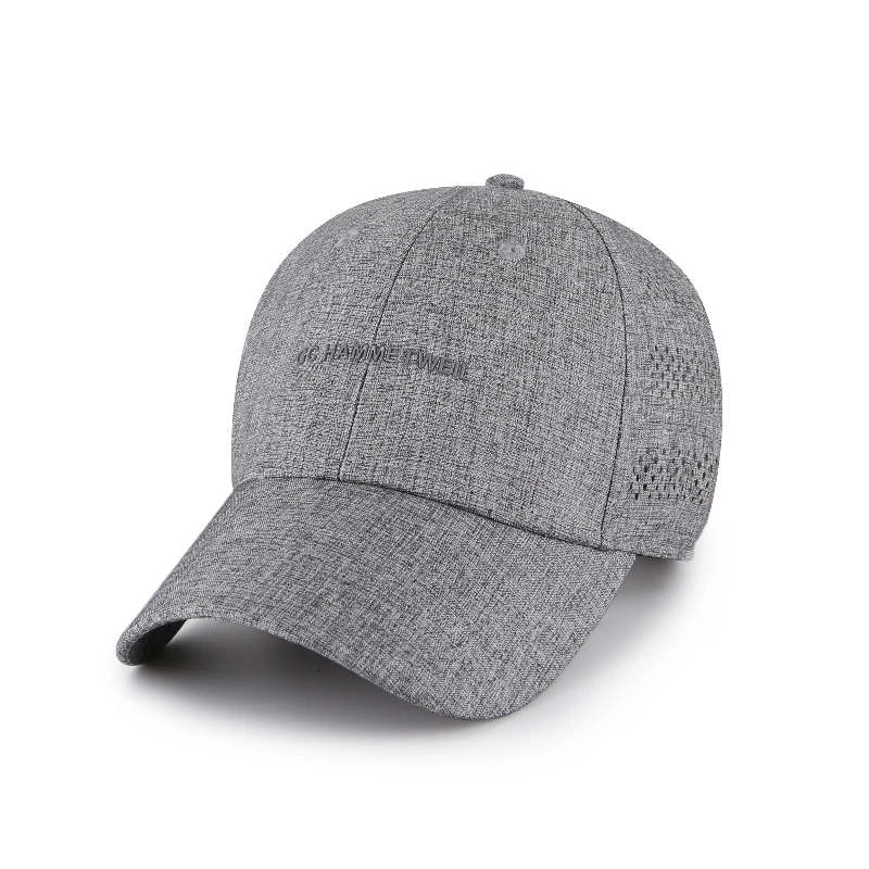 Outdoor cap recycle contanic fabric with TPU logo